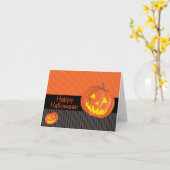 Jack O'Lantern. Kaart (Gele Bloem)