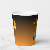 Jack O'lantern naar de trick or treat Papieren Bekers (Rechts)