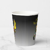 Jack O'lantern naar de trick or treat Papieren Bekers (Rechts)