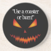Jack O'Lantern onderzetter Halloween (Voorkant)