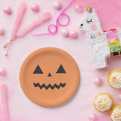 Jack O'Lantern Paper Borden Papieren Bordje (Feest)