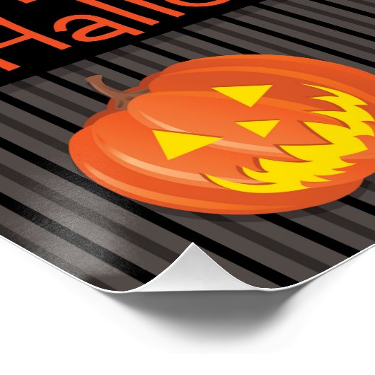 Jack O'Lantern. Perfect Poster (Hoek)