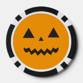 Jack O'Lantern Poker Chip (Achterkant)