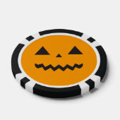 Jack O'Lantern Poker Chip (Enkel)