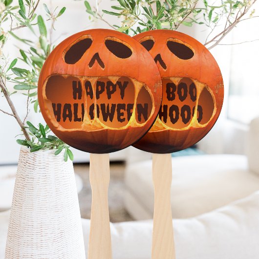 Jack o'lantern pompoen Halloween huisdecoratie Handwaaier