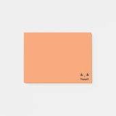 Jack O'Lantern Post-it Notes (Voorkant)