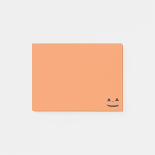 Jack O'Lantern Post-it Notes (Voorkant)