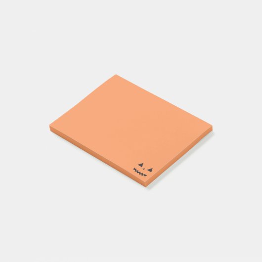 Jack O'Lantern Post-it Notes (Schuin)