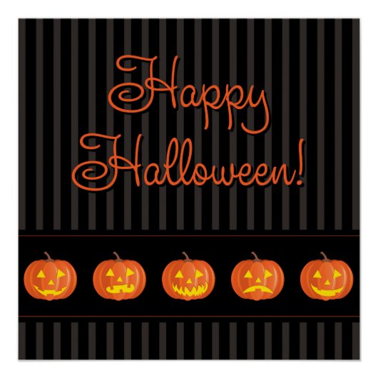 Jack O'Lantern. Poster (Voorkant)