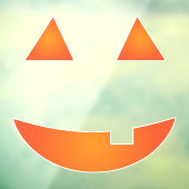 Jack o'lantern raamsticker (Vel 3)