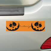 Jack O'lantern Smile Thunder_Cove Bumpersticker (Op auto)