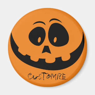Jack O'lantern Smile Thunder_Cove Magneet
