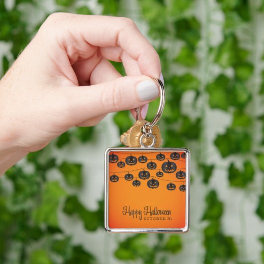 Jack O'lantern string Sleutelhanger (Hand)