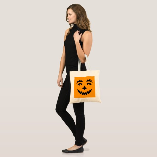 Jack O'Lantern Tote Bag (Voorkant (model))