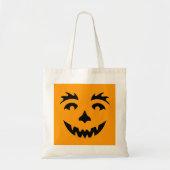Jack O'Lantern Tote Bag (Voorkant)