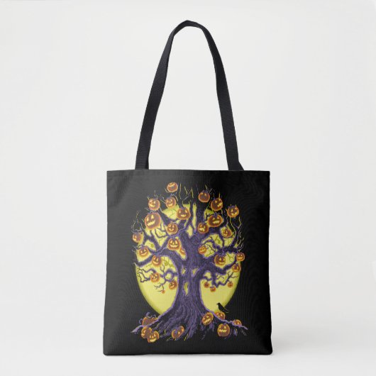 Jack O'Lantern Tote Bag (Voorkant)
