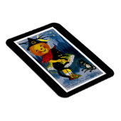 Jack o'Lantern Witch Magneet (Rechterzijde)