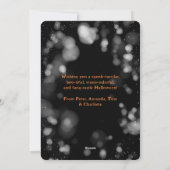 Jack O'Lanterns Foto Halloween Kaart (Achterkant)