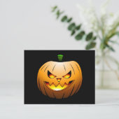Jack O'lantern's Halloween Briefkaart (Staand voorkant)