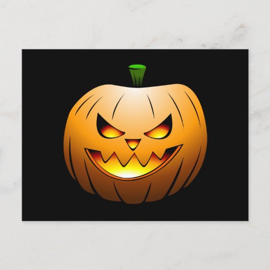 Jack O'lantern's Halloween Briefkaart (Voorkant)