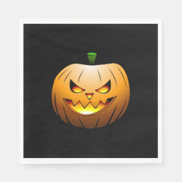 Jack O'lanterns Halloween Nacht Servet