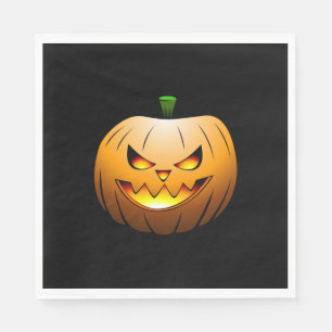 Jack O'lanterns Halloween Nacht Servet