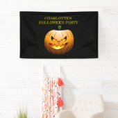 Jack O'lanterns Halloween Nacht Spandoek (Insitu)