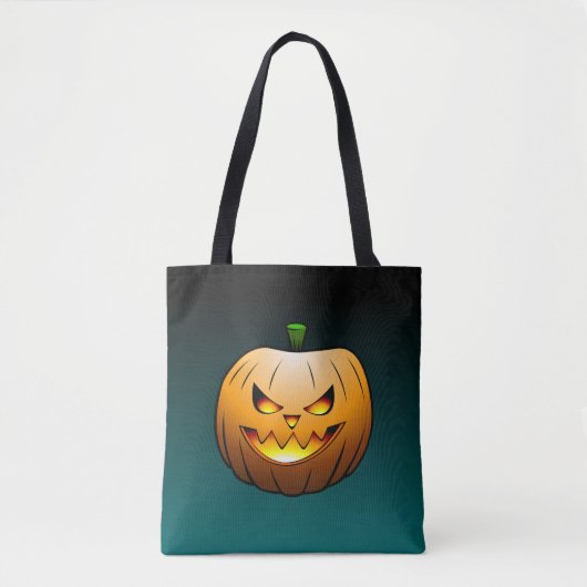 Jack O'lanterns Halloween Nacht Tote Bag (Voorkant)
