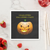Jack O'lanterns Halloween Night Servet (Insitu)