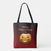 Jack O'lantern's Halloween Tote Bag (Achterkant)