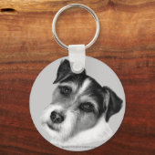 Jack (Parson) Russell Terrier Sleutelhanger (Voorkant)