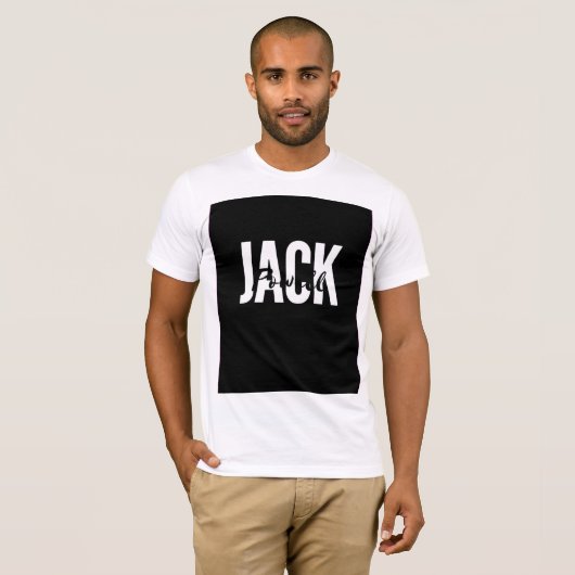 Jack Powell T-shirt op maat (Voorkant volledig)