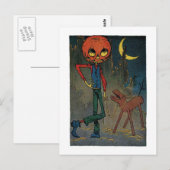 Jack Pumpkinhead met een Sawhorse Briefkaart (Voorkant / Achterkant)