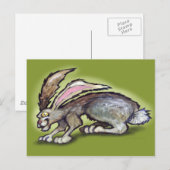 Jack Rabbit Briefkaart (Voorkant / Achterkant)