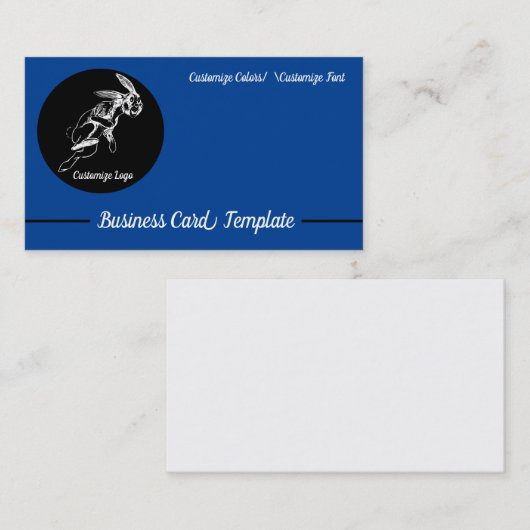 Jack Rabbit Logo Visitekaartje (Voorkant / Achterkant)