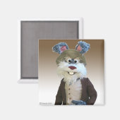 Jack Rabbit Magnet (Voorkant / Achterkant)