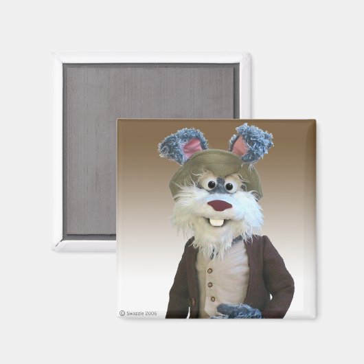 Jack Rabbit Magnet (Voorkant / Achterkant)