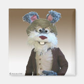 Jack Rabbit Magnet (Voorkant)
