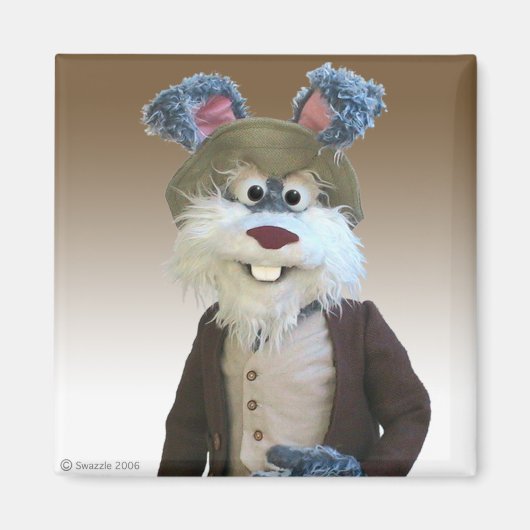 Jack Rabbit Magnet (Voorkant)