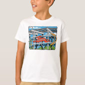 Jack Rabbit Roller Onderzetter T-shirt (Voorkant)