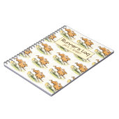 Jack Rabbit Runner's Log Personalized Running Notitieboek (Linkerzijde)