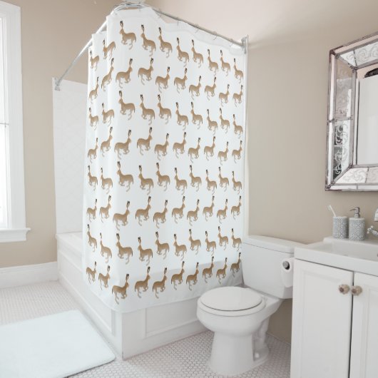 Jack Rabbits Shower Curtain Douchegordijn (In situ)
