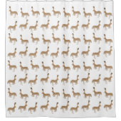 Jack Rabbits Shower Curtain Douchegordijn (Voorkant)