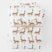 Jack Rabbits Wrapping Paper Sheets (In situ)
