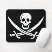 JAck Rackam Pirate Flag Muismat (Met muis)