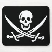 JAck Rackam Pirate Flag Muismat (Voorkant)