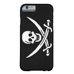Jack Rackham; Jolly Roger Flag; Pirate Barely There iPhone 6 Hoesje