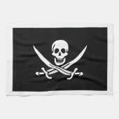Jack Rackham; Jolly Roger Flag; Pirate Theedoek (Horizontaal)