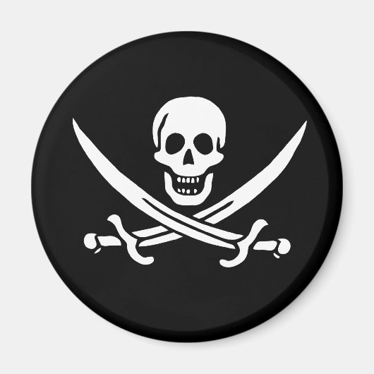 Jack Rackham magneet (Voorkant)