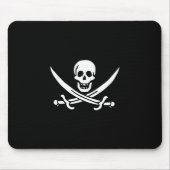 Jack Rackham mousepad (klein afbeelding) Muismat (Voorkant)